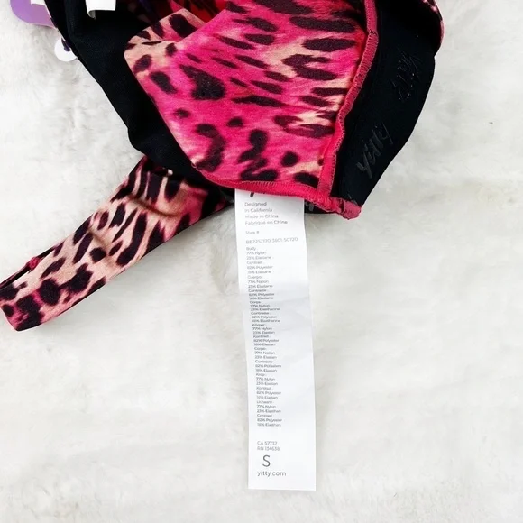 NWT Yitty LizzoFabletics Headliner Shaping Midi Bralette in Yitty Kitty